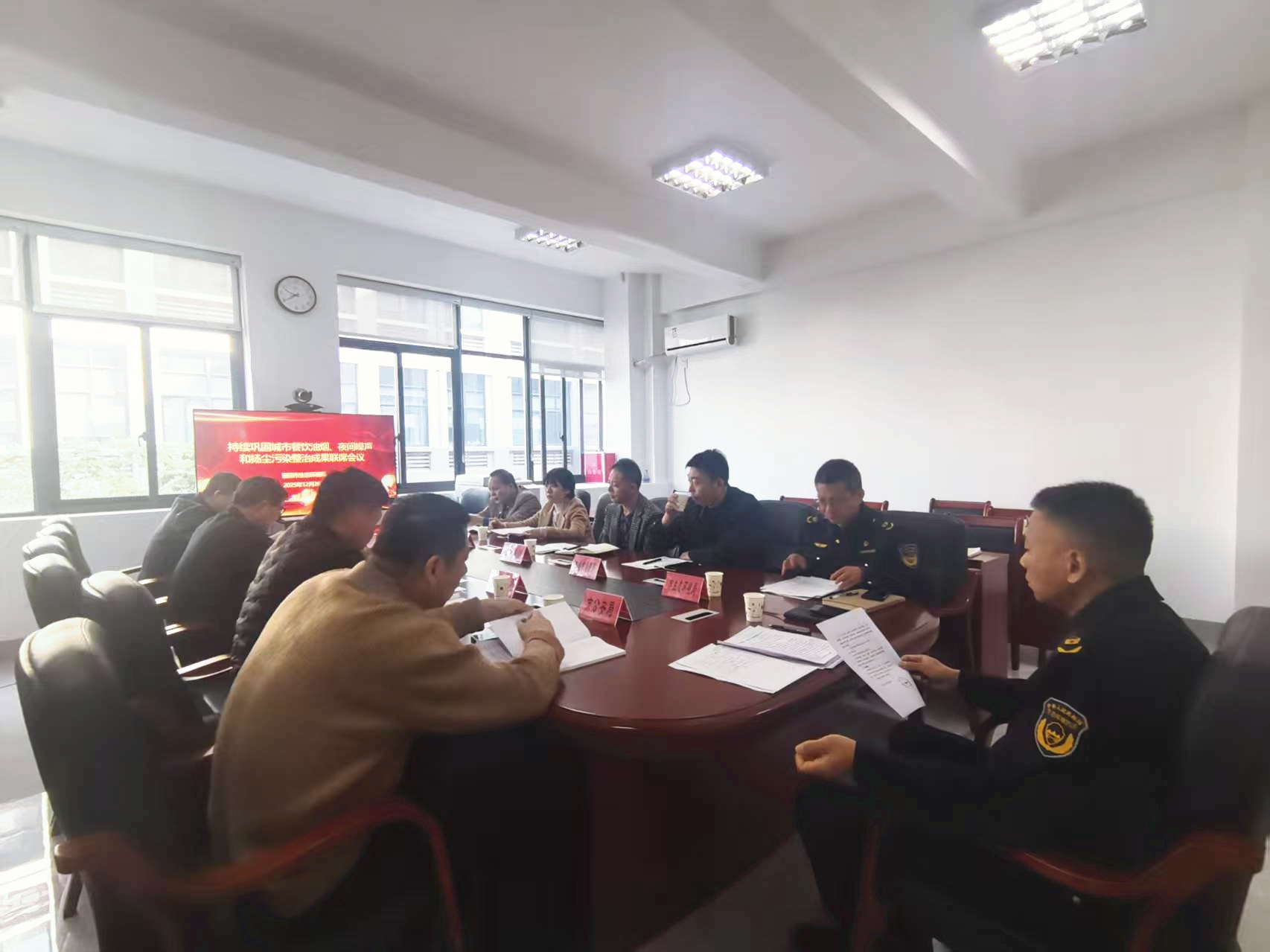 莆田市召开持续巩固餐饮油烟、夜间噪声和扬尘污染整治成果联席会议